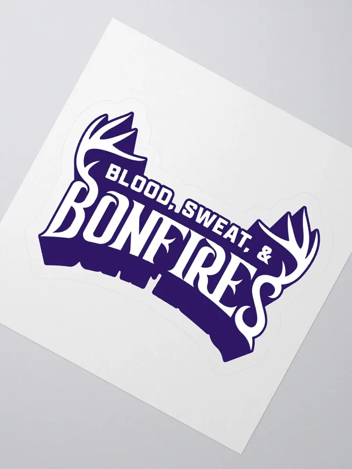 Antler Sticker - Purple product image (2)