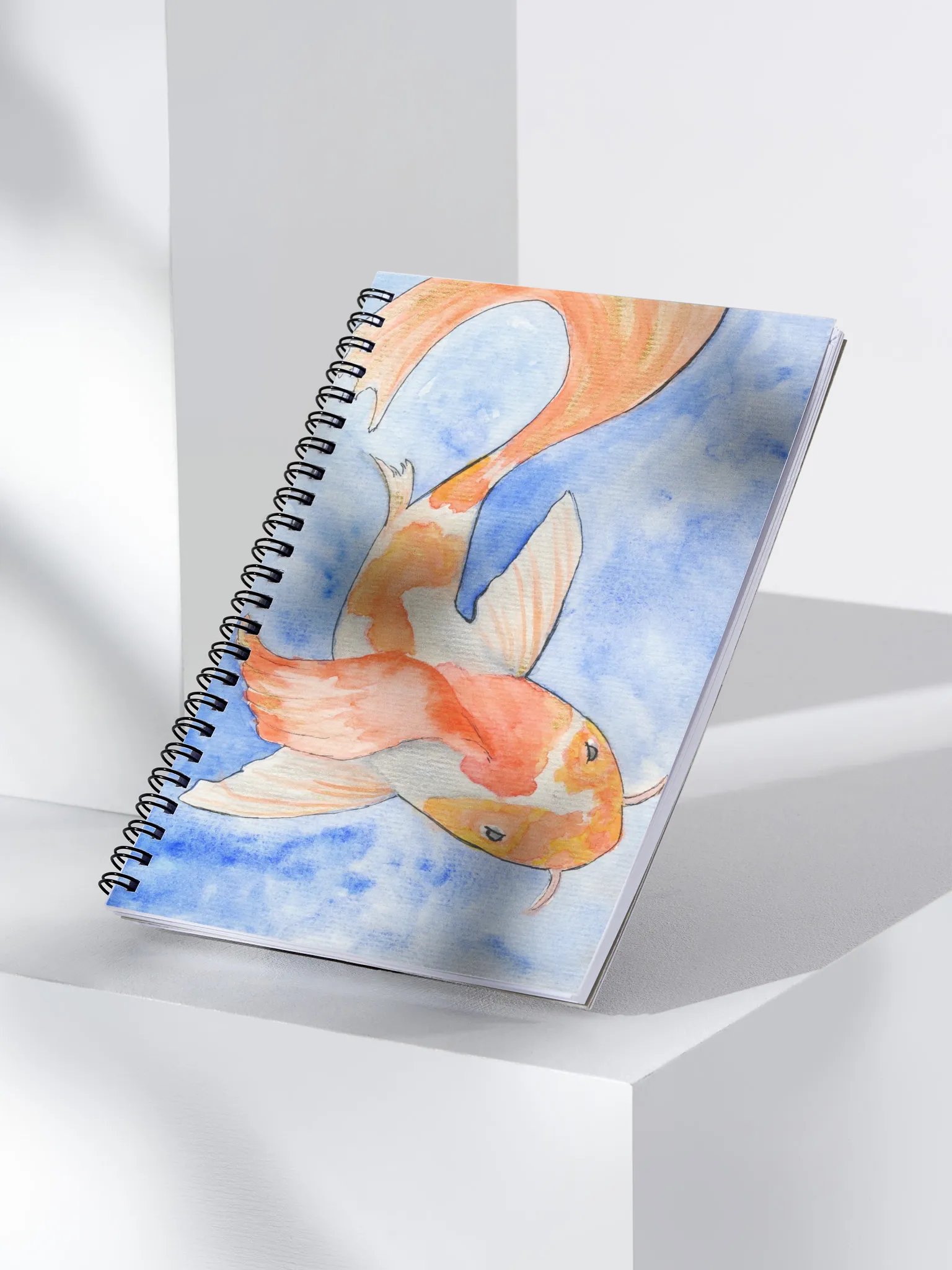 Golden Koi Blank Journal product image (3)