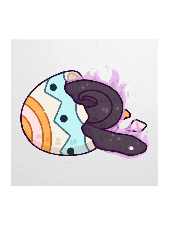 Easter Snake Hatchling Kiss-Cut Sticker product image (3)