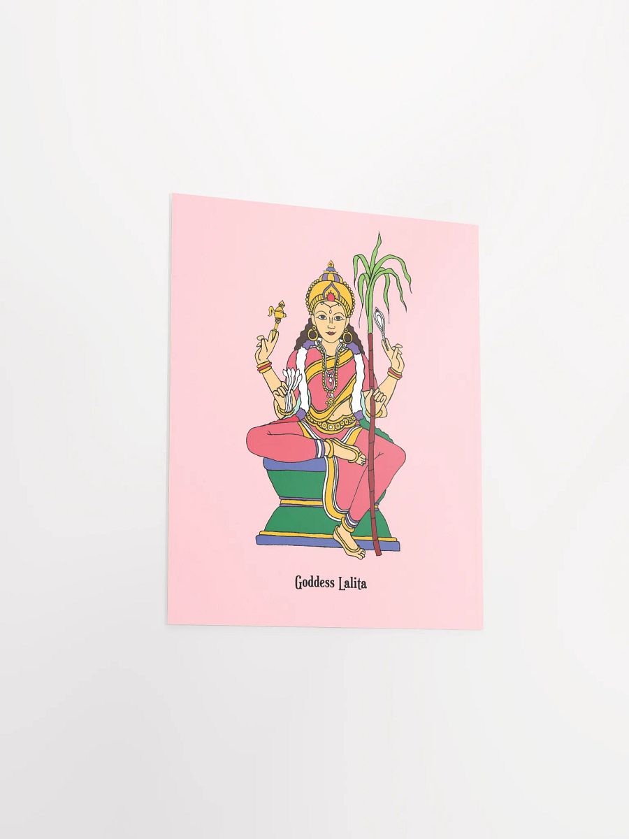 Goddess Lalita 8x10 Print product image (3)