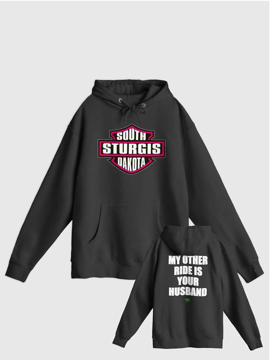 Pink Sturgis/My Other Ride Black Hoodie product image (3)