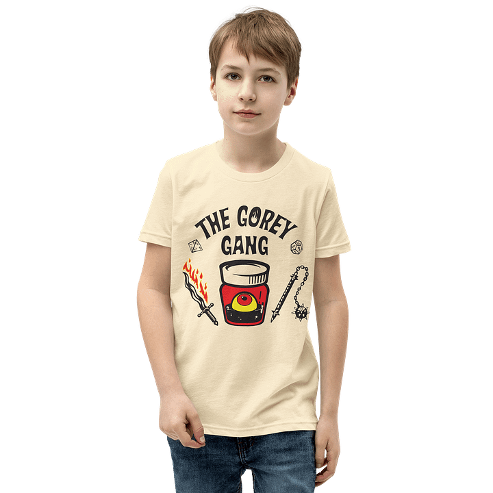 DnD Gang - Bella+Canvas Youth Short Sleeve T-Shirt product image (25)