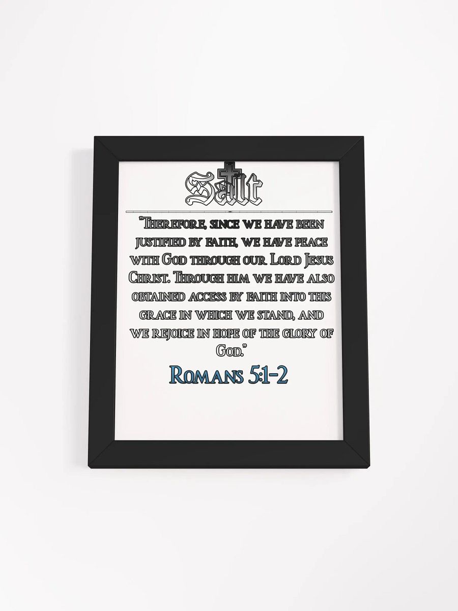Rooted in Faith: Framed Poster product image (1)