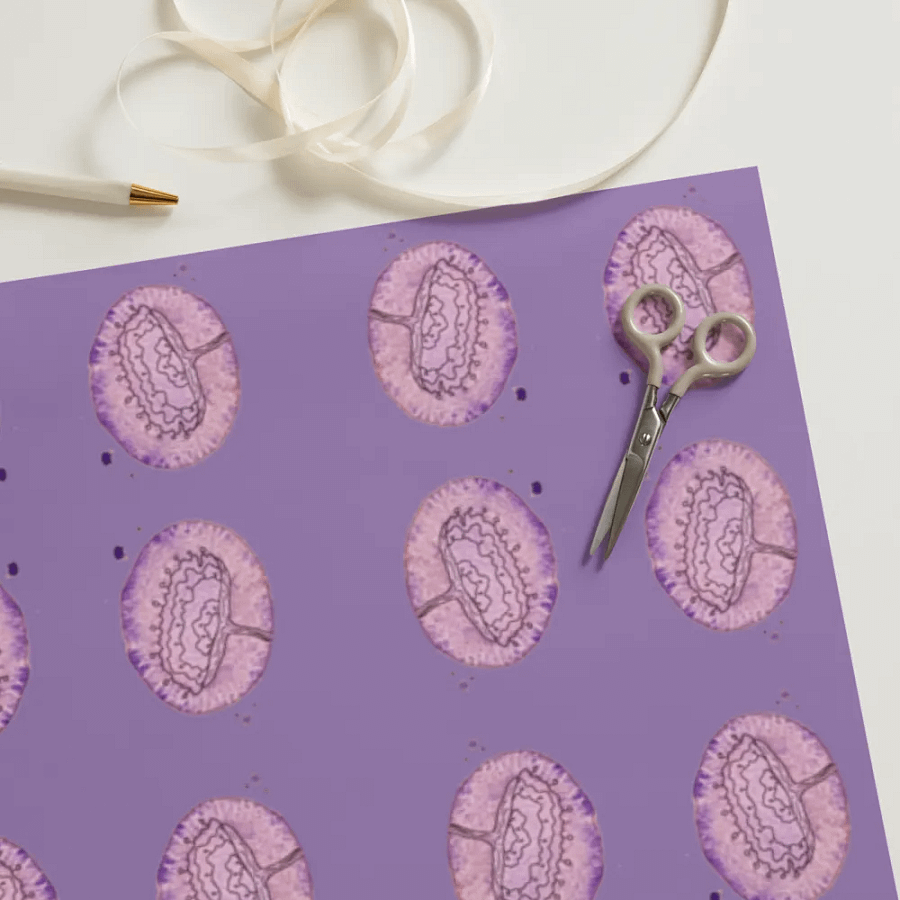 Flower Polka Dots Wrapping: Set of 3 Sheets product image (11)