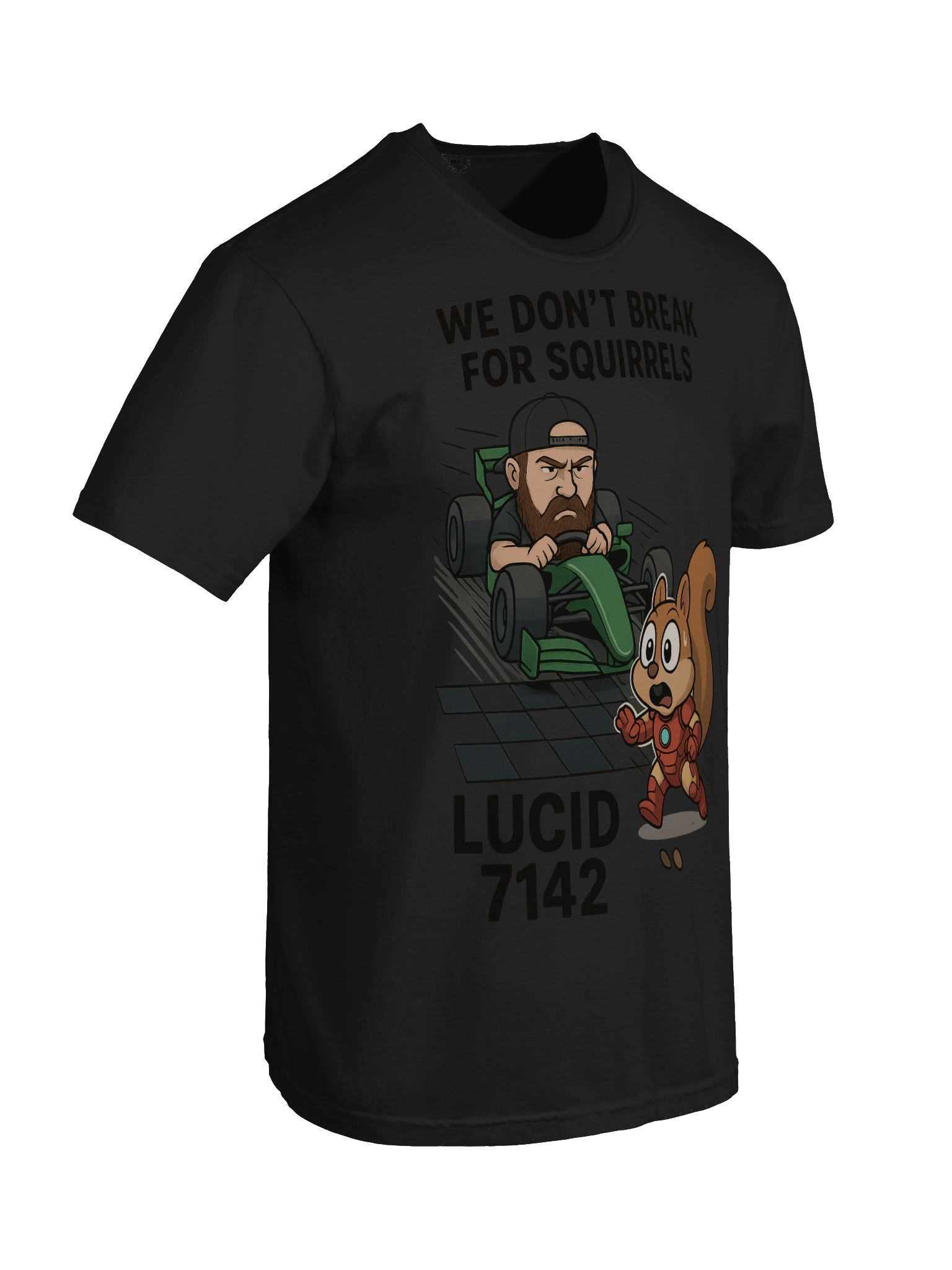 Lucid 7142 Racing Tee – We Don’t Brake for Squirrels product image (104)