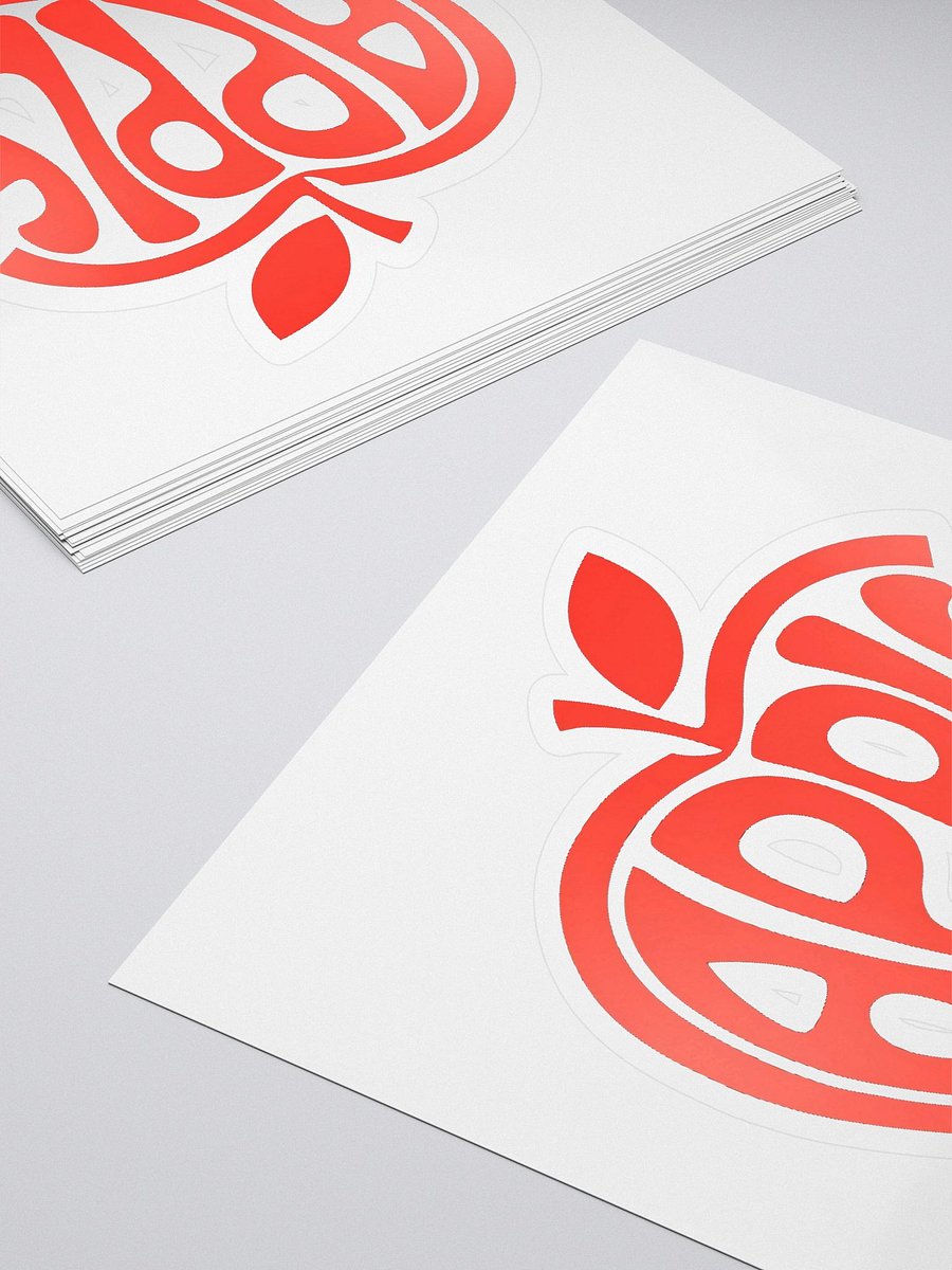 Apple Cut Stickers product image (4)