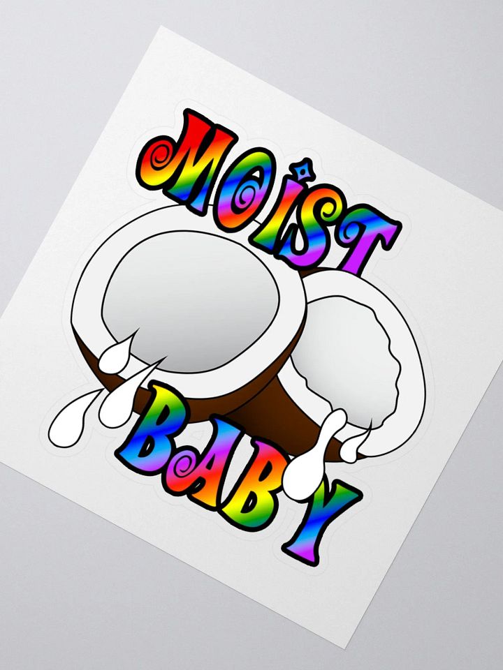 Moist Coconuts Sticker product image (4)