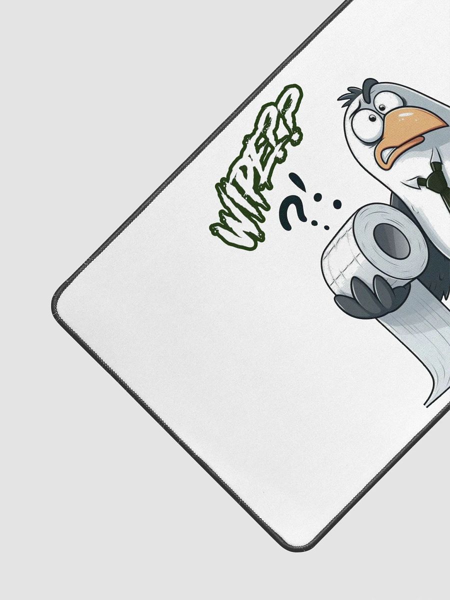 Wipe (Bird) Desk Mat product image (3)