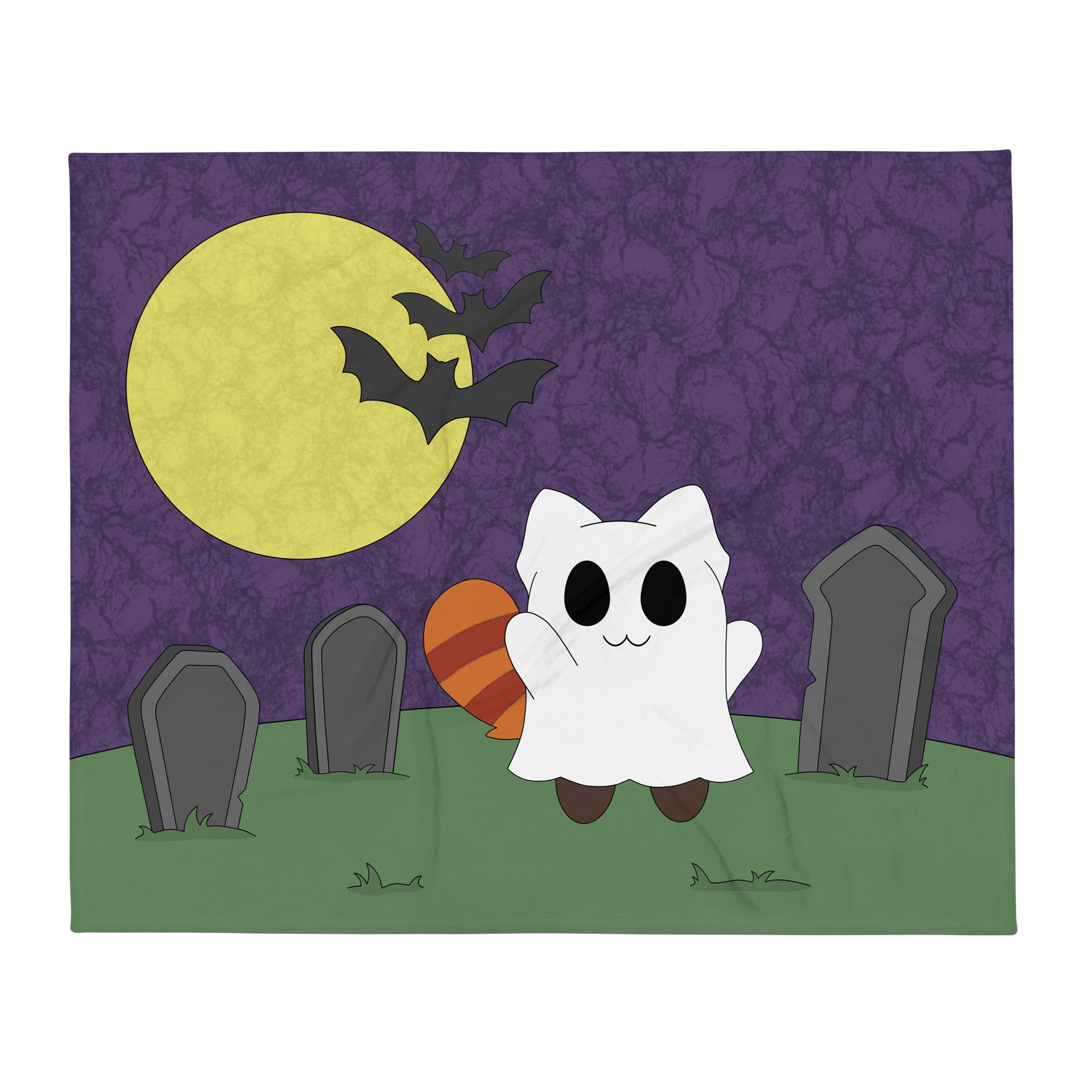 Graveyard throw blanket product image (1)