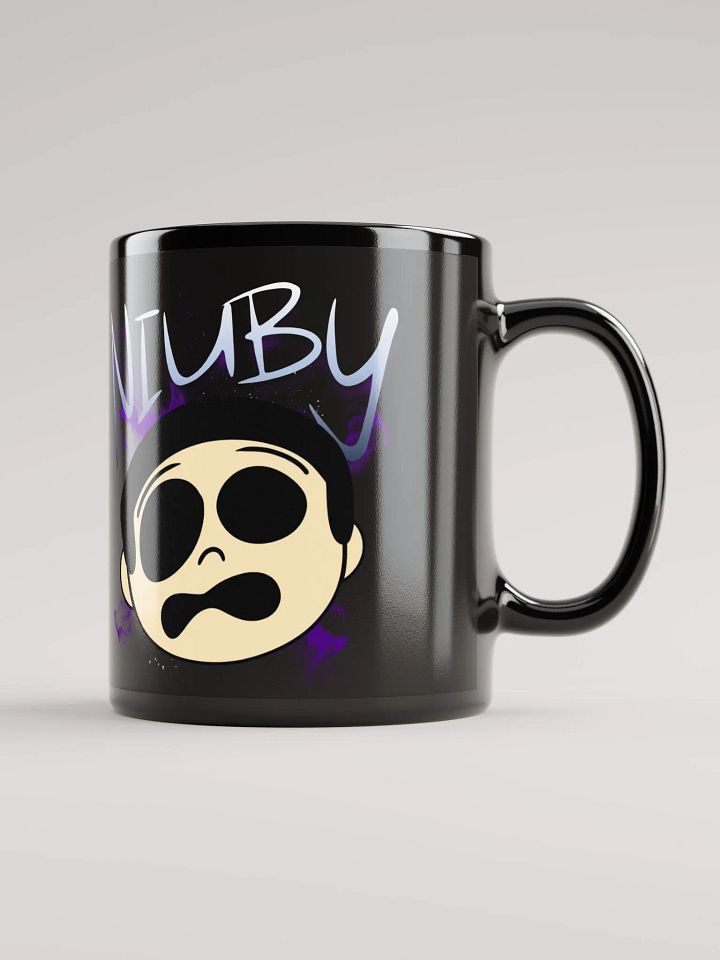 Niuby Cursed | Taza Negra Brillante product image (1)