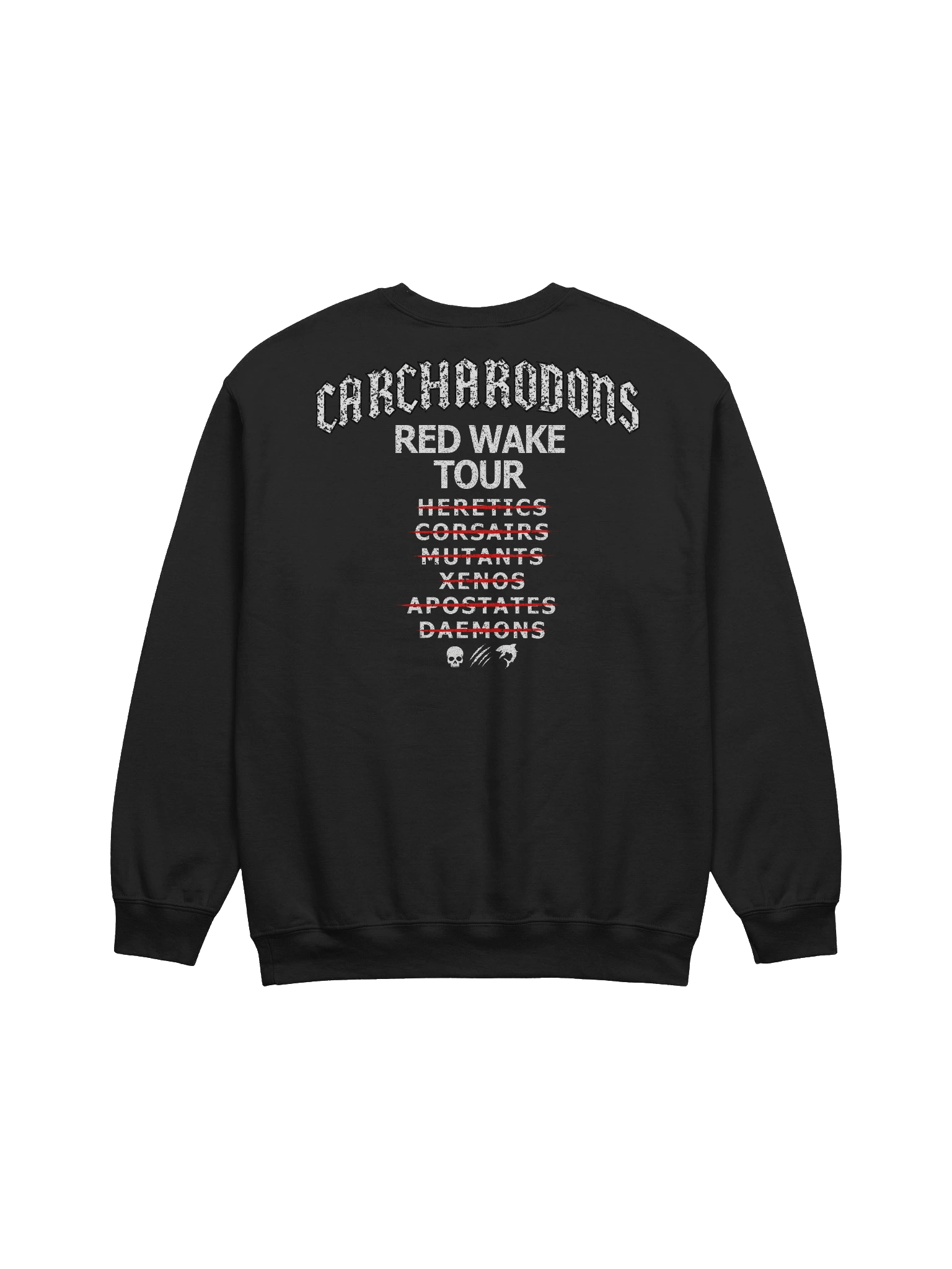 RED WAKE TOUR DELUXE SWEATSHIRT product image (1)