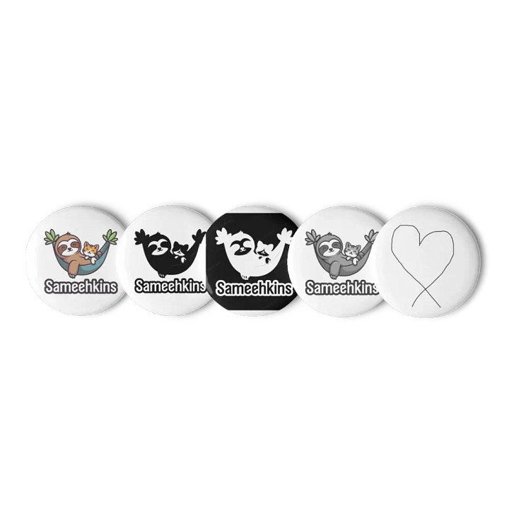 Lazy Days Buttons product image (1)
