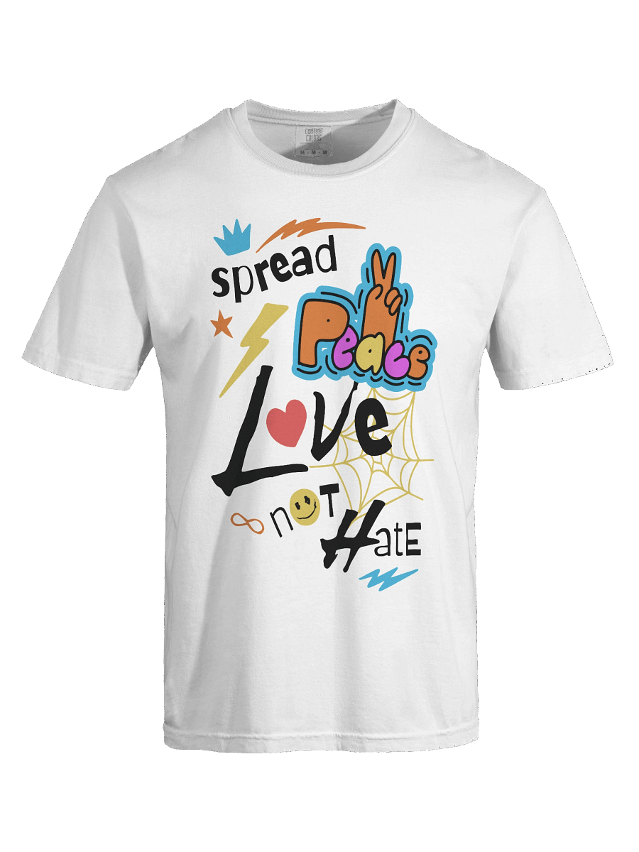 Spread Love, Not Hate | Comfort Colors Unisex T-Shirt product image (8)