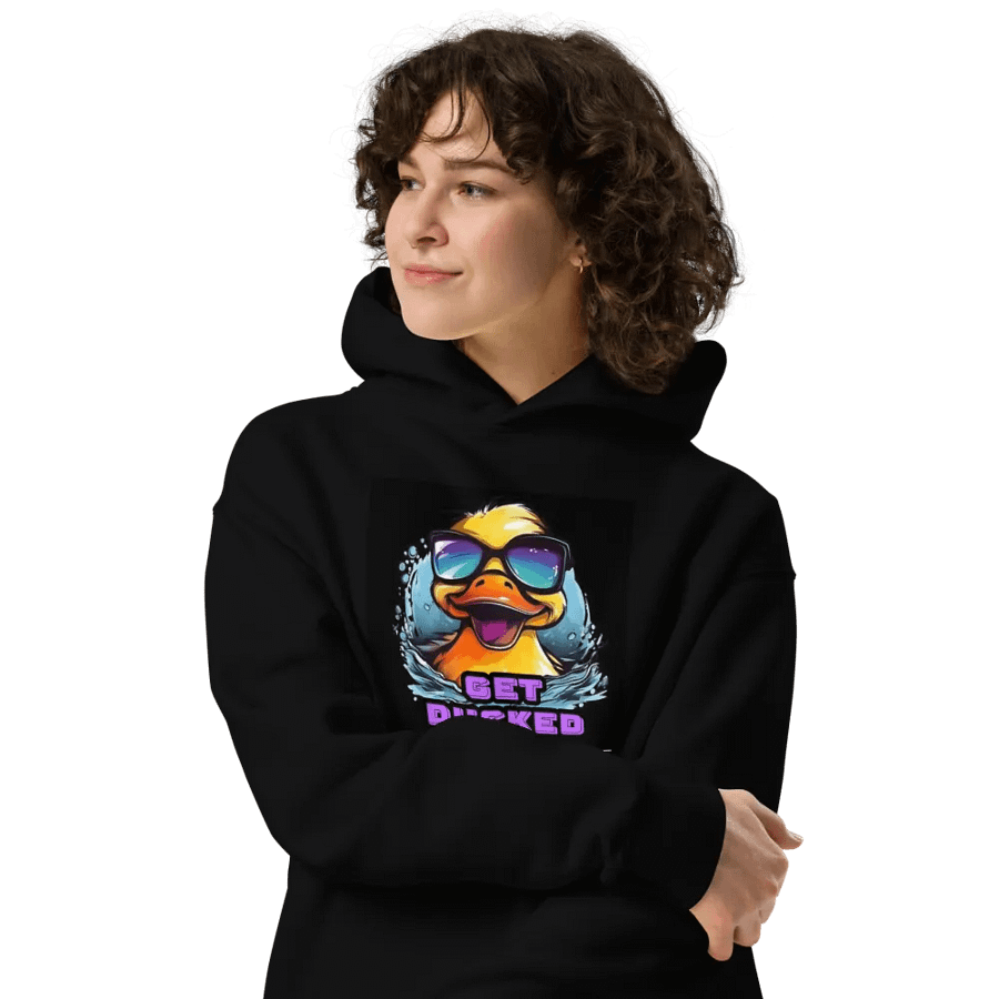Splashy Duck Oversized Hoodie product image (4)