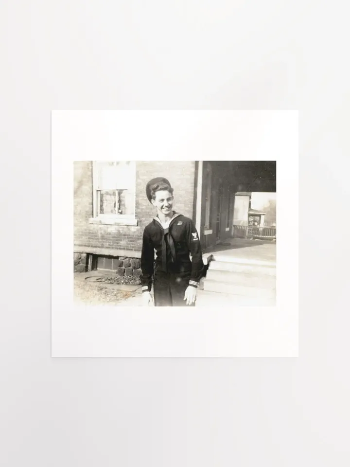 Sailor Happy To Be Home - Print product image (3)