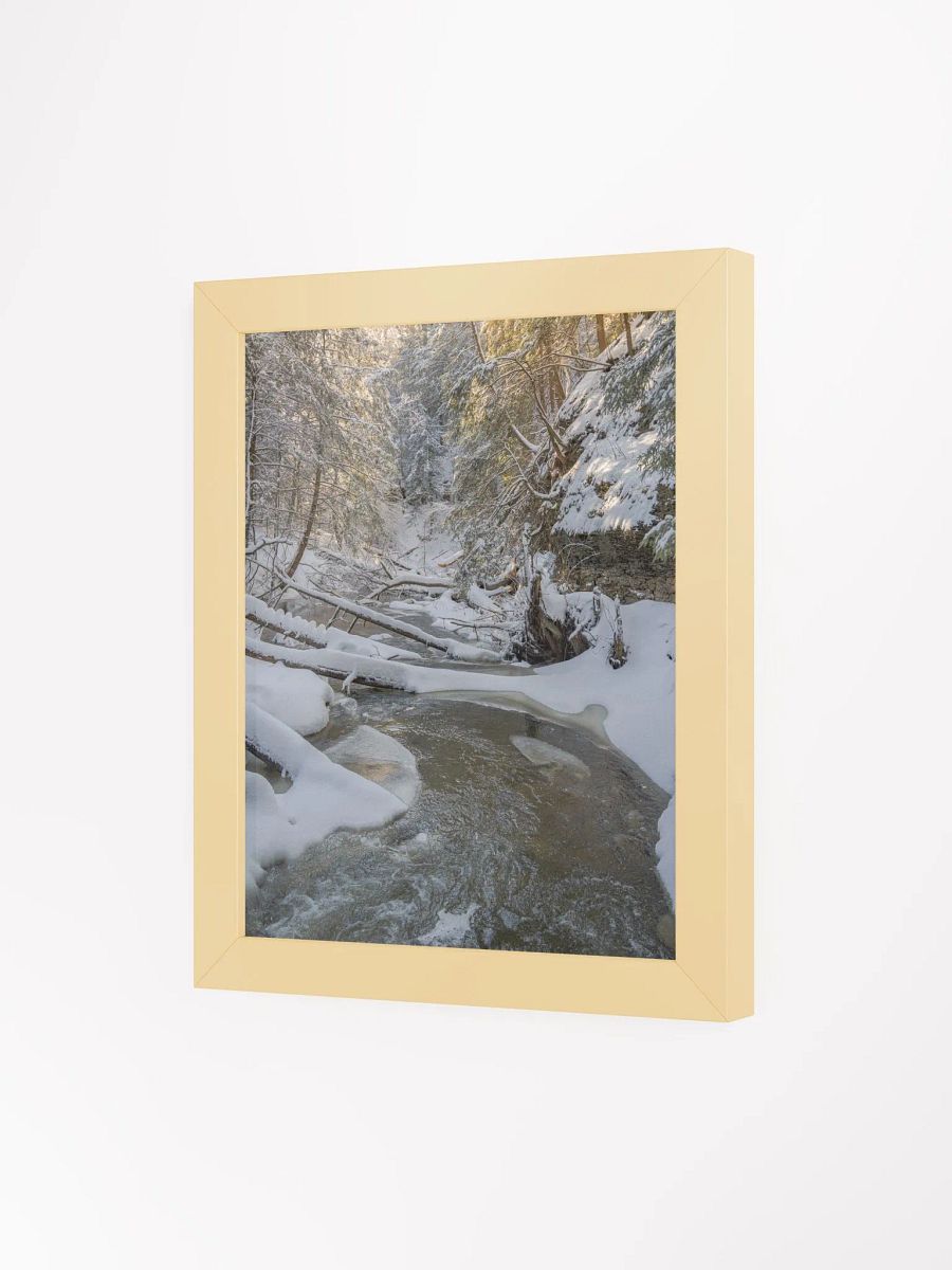 Flowing Creek in a Frozen Forest product image (41)