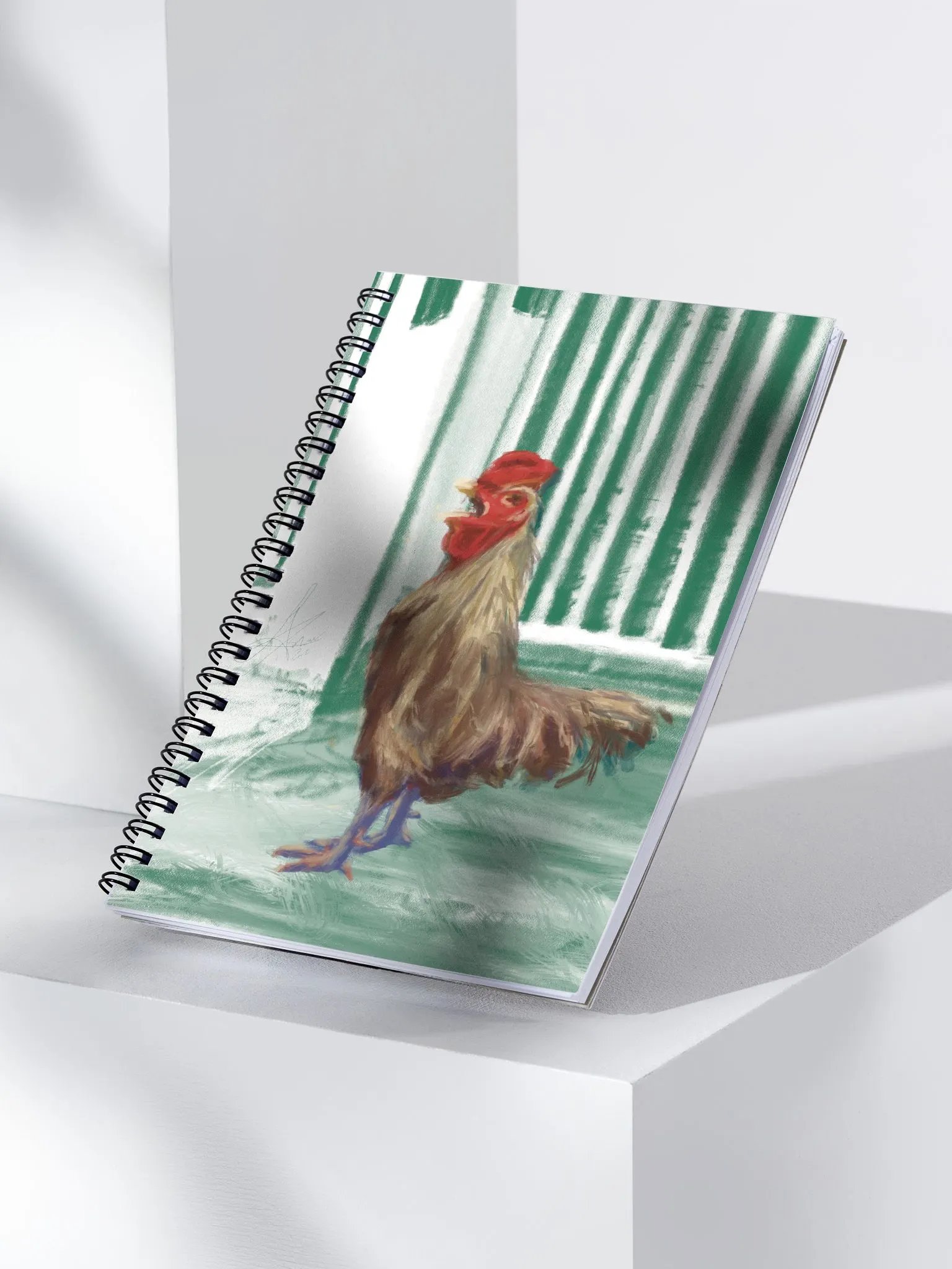 "Buen Dia!" grito el gallo.; notebook product image (3)