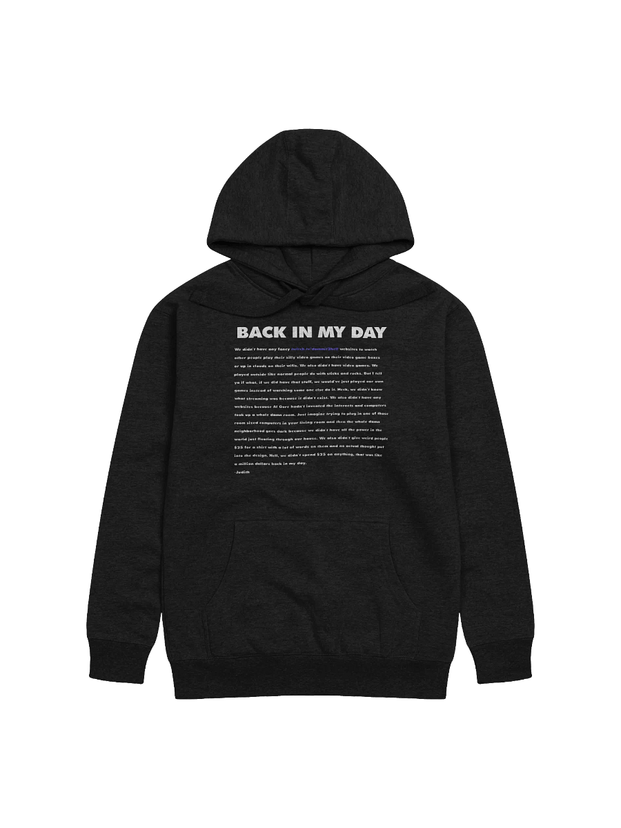 Back In My Day Pullover product image (4)