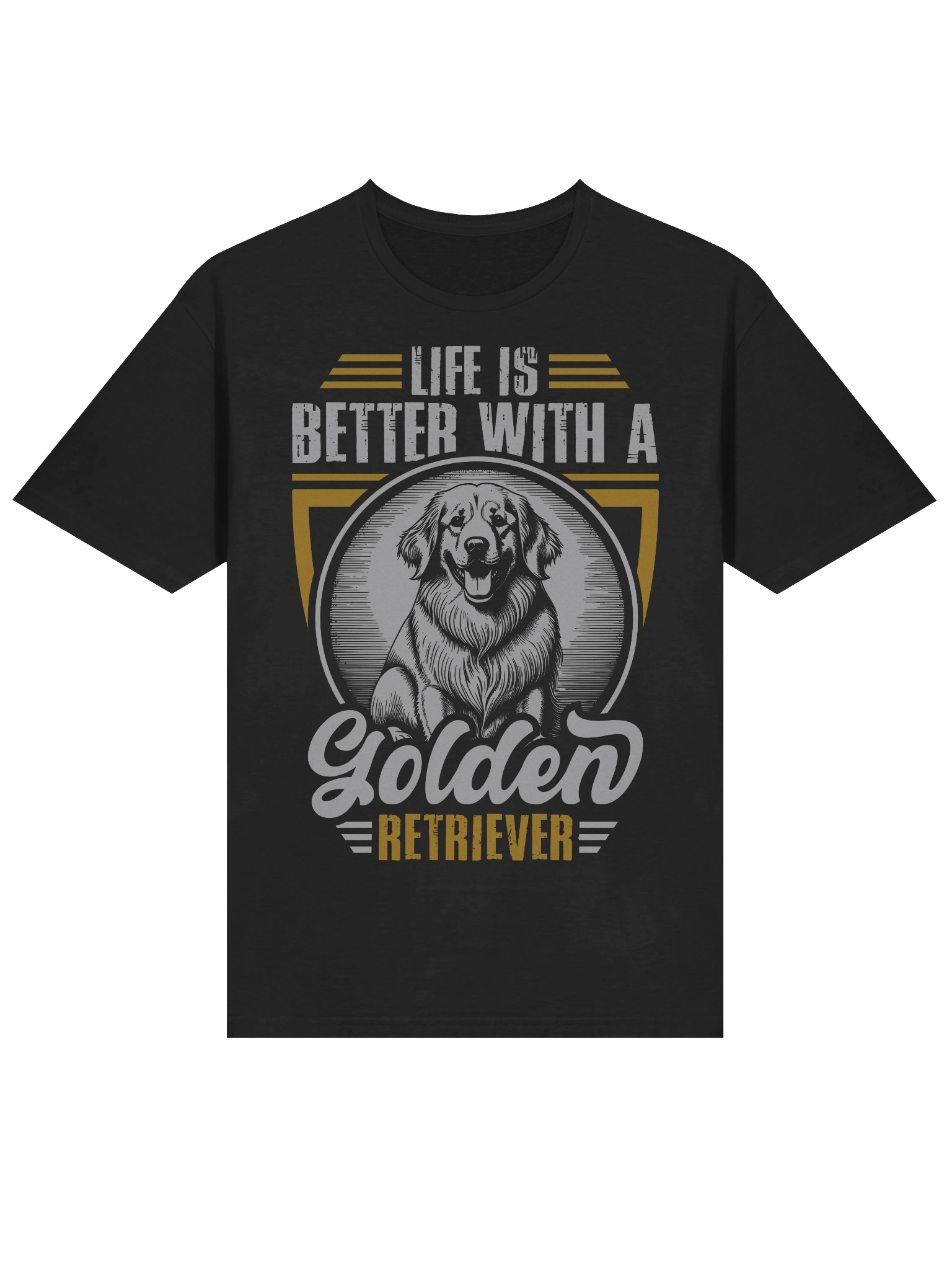 Golden Retriever Life Circle T-Shirt product image (13)
