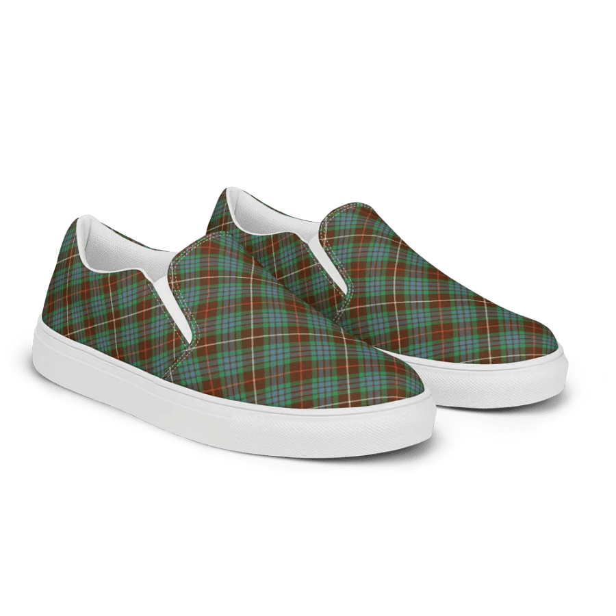 Fraser Hunting Tartan Men's Slip-On Shoes product image (3)