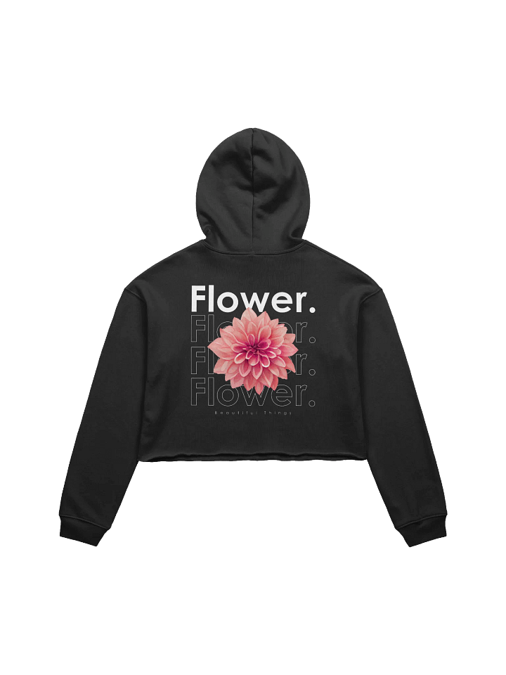 Dahlia Dream Crop Hoodie product image (6)
