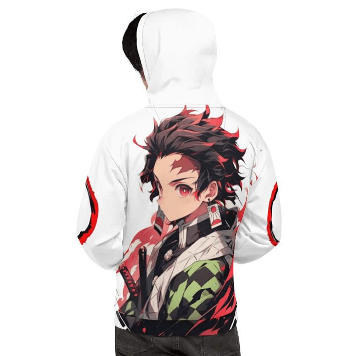 Tanjiro Flame Fury Unisex Hoodie product image (1)