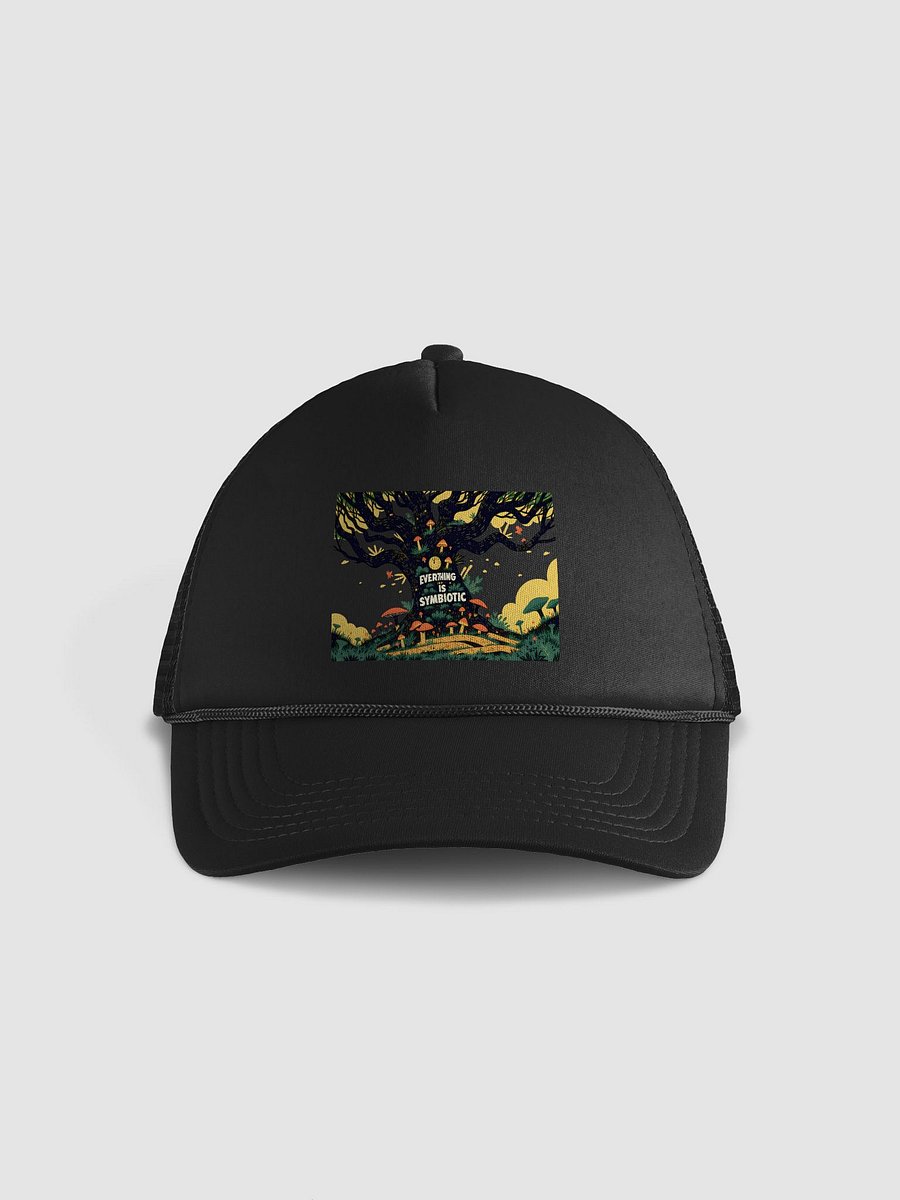 Symbiotic Nature - Tree & Mushroom Ecosystem Trucker Cap product image (1)