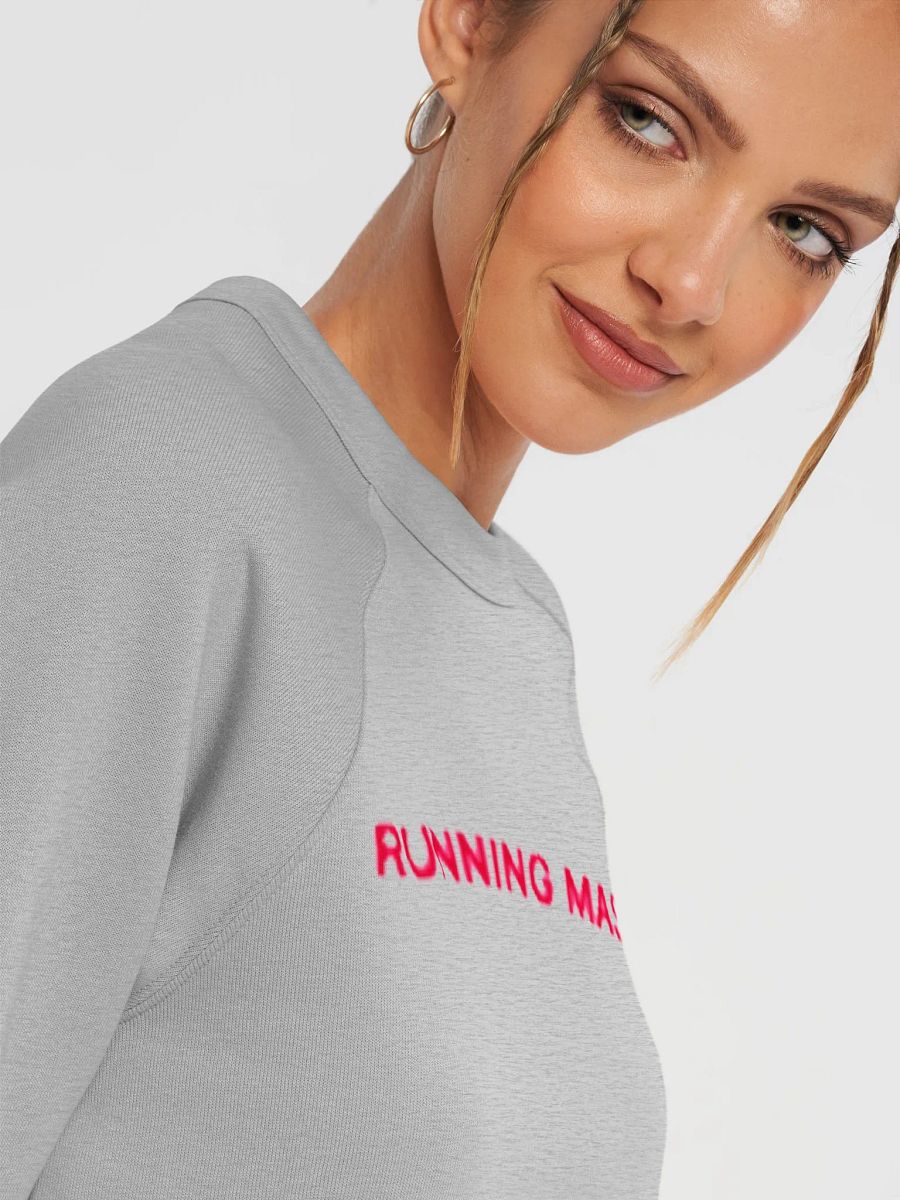 RUNNING MASCARA V2 Raglan Unisex Sweatshirt product image (33)