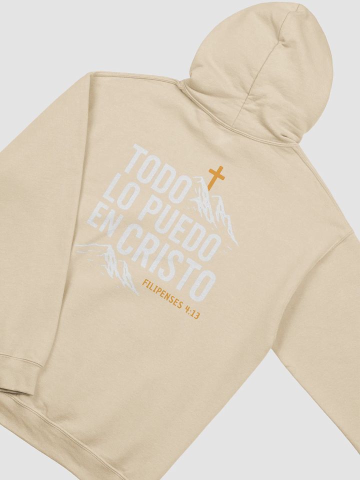 Sudadera Unisex Con Capucha | Todo lo puedo en Cristo product image (11)