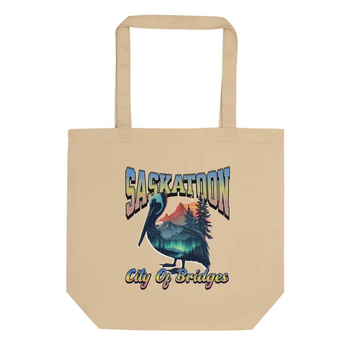 Saskatoon City Of Bridges Pelican Eco Tote product image (1)