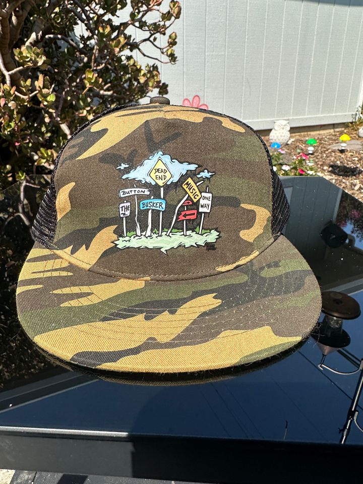 Button the Busker Snapback OG Street Art (Camouflage) product image (2)