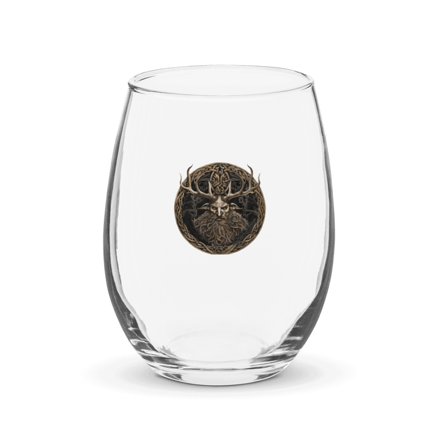 Cernunnos - The Celtic Horned God Stemless Water / Wine Glass product image (1)