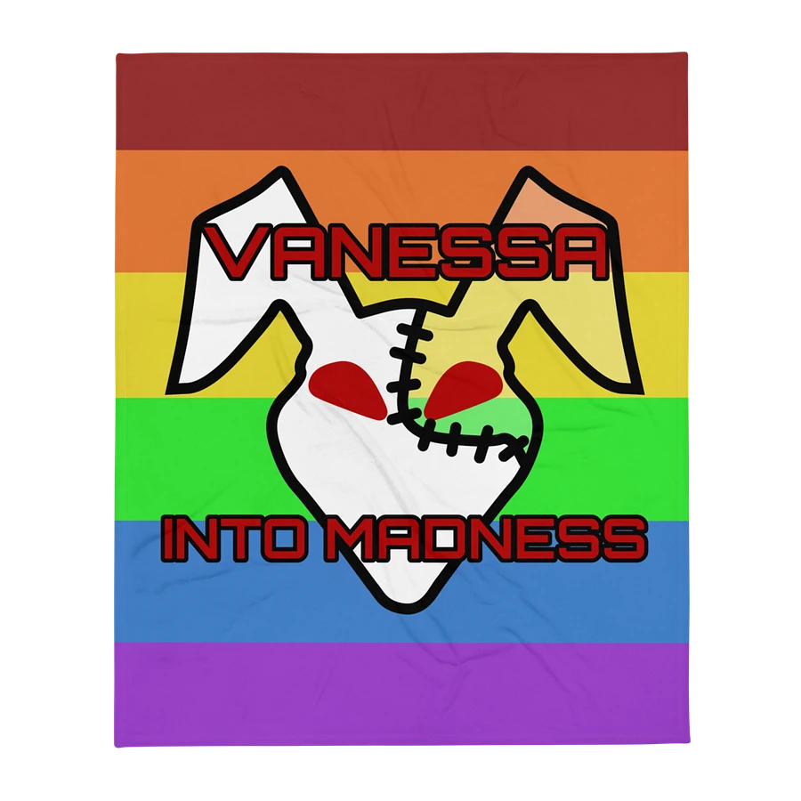 Vanessa Into Madness Rainbow Blanket product image (1)