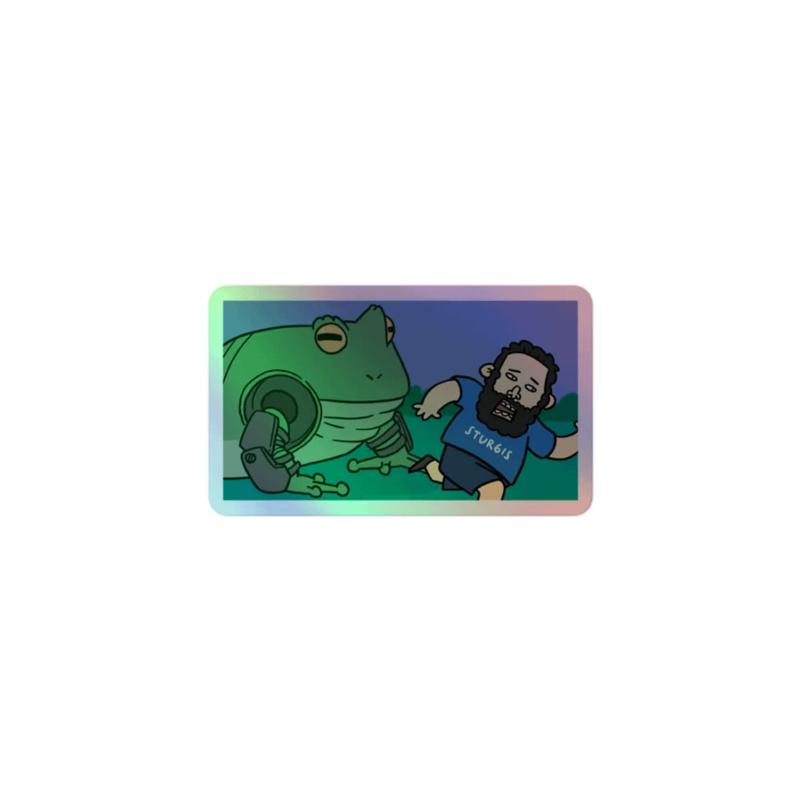 STURGISWATCH Holographic Sticker product image (1)
