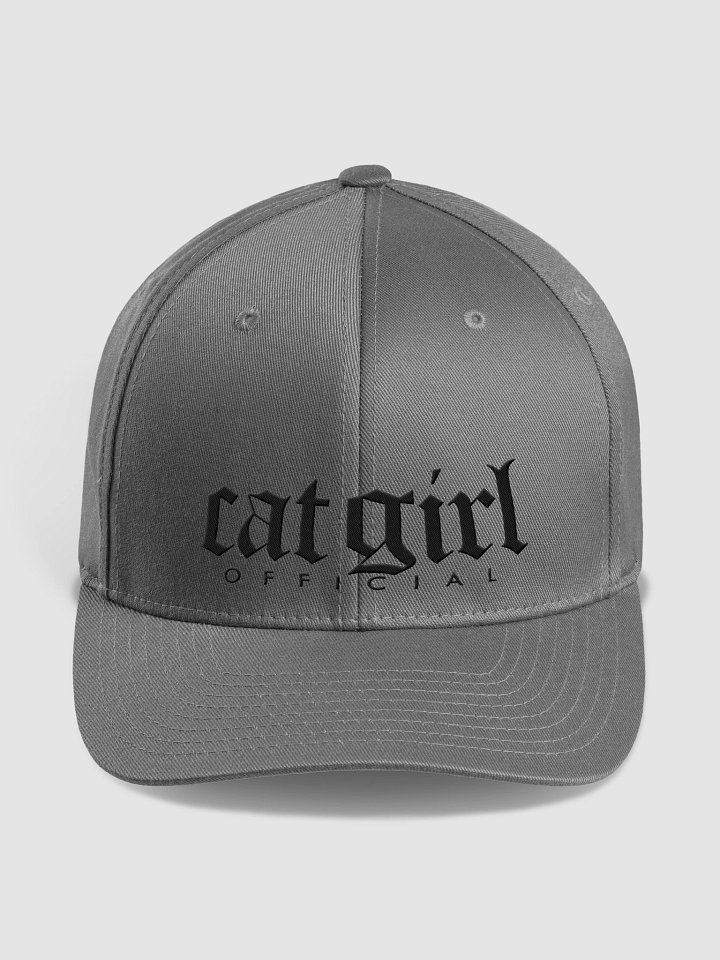 Cat Girl Official Fitted Hat (Embroidered) product image (2)