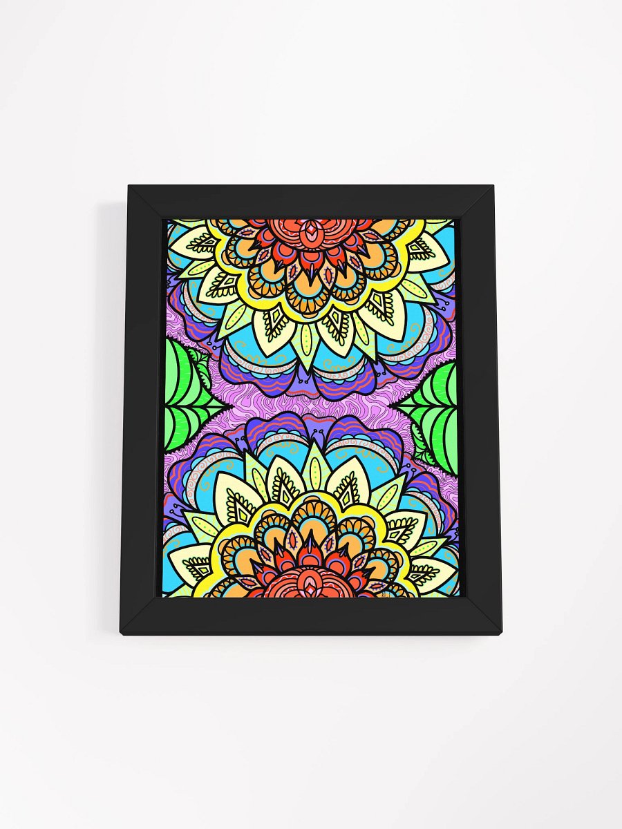 Rainbow Bloom Framed Print product image (1)