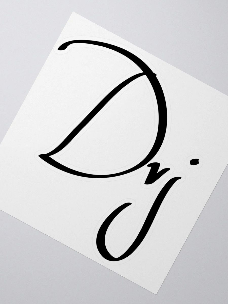 dvj black sticker product image (2)
