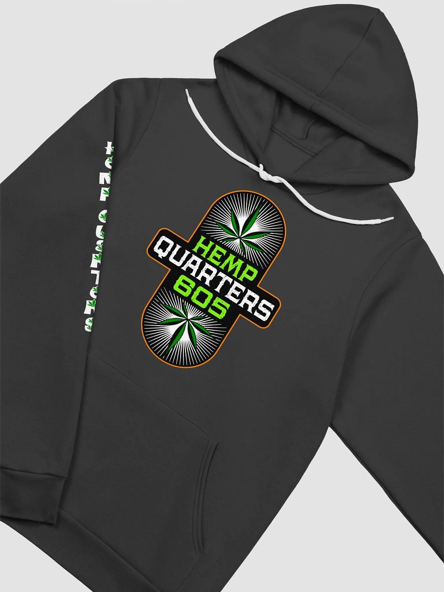 Hemp Quarters Black Super Soft Hoodie product image (3)