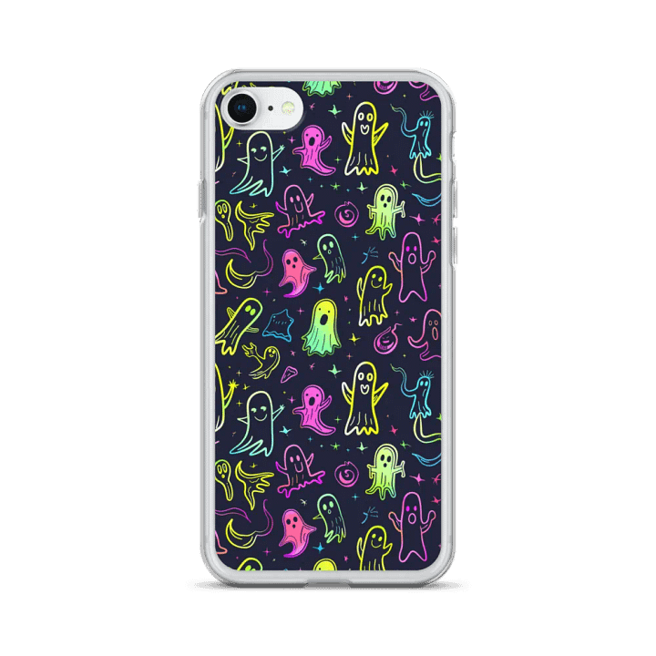 Funny Neon Ghost Case For Iphone product image (1)
