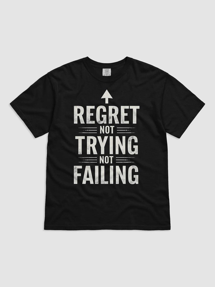 Regret Not Trying, Not Failing – The Ultimate Jeff Bezos Inspired T-Shirt to Ignite Your Inner Entrepreneur and Transform Your Life product image (1)