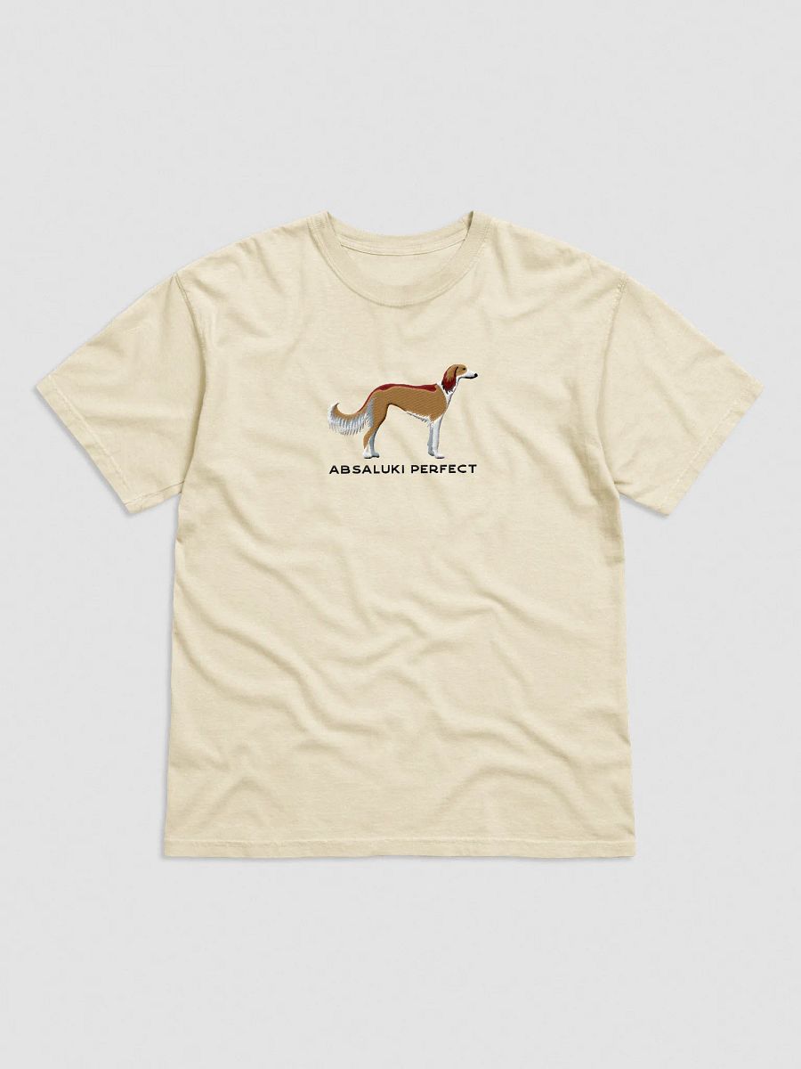 Absaluki Perfect T-Shirt(Embroidered) of a Saluki product image (33)