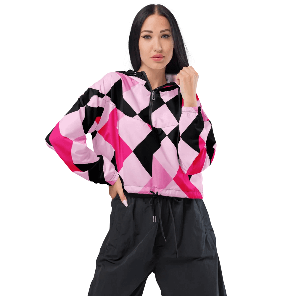 The Alessia Cropped Windbreaker Jacket product image (2)