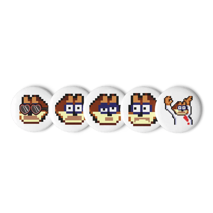 HG Emote Pin Set Bubsy product image (3)