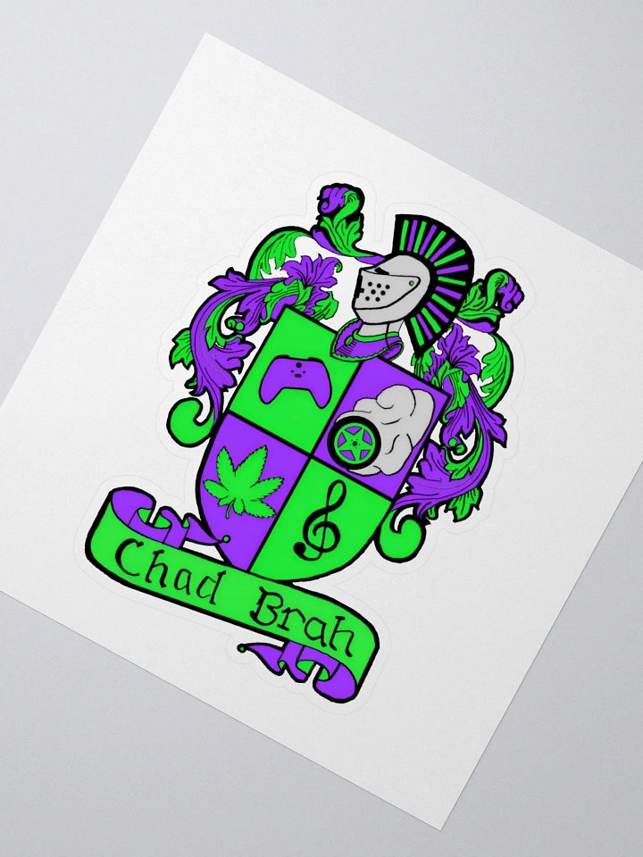 Chad Brah Crest Sticker product image (2)