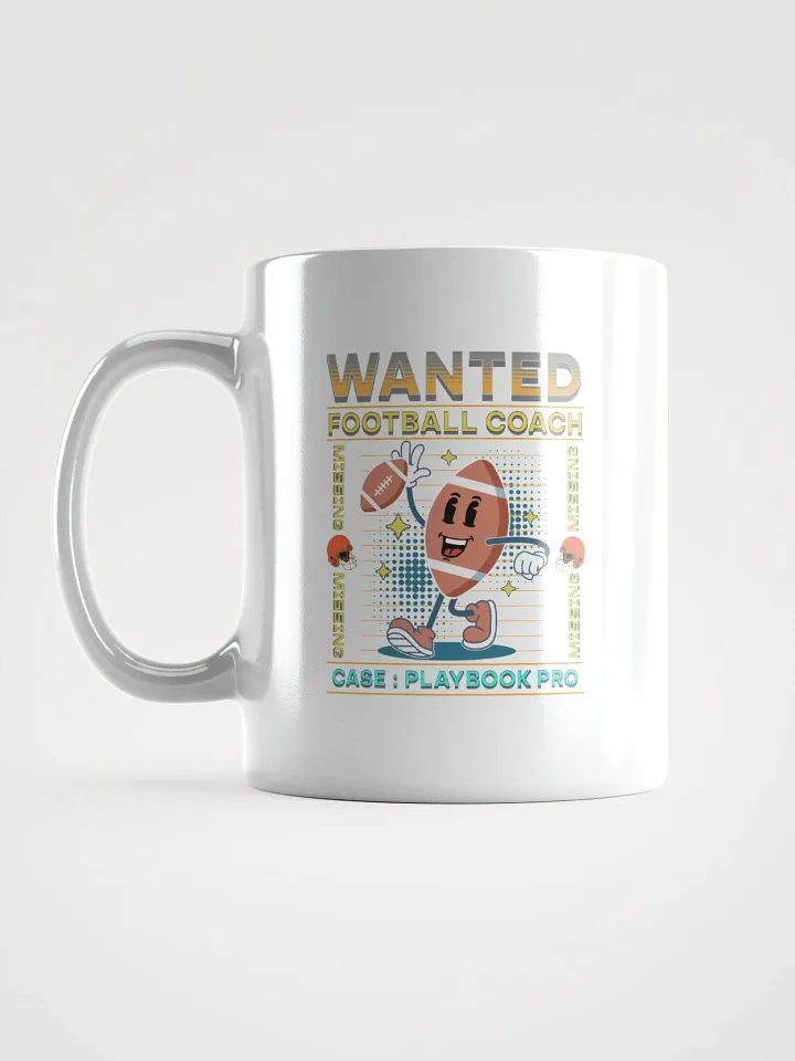 Wanted Coach Football Mug product image (1)