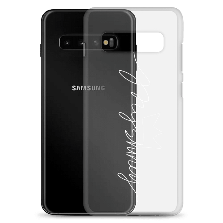 MySHINEy Clear Samsung Case (White Ver.) product image (8)