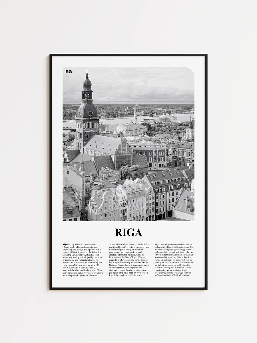 Riga 01 Newspaper Poster product image (1)