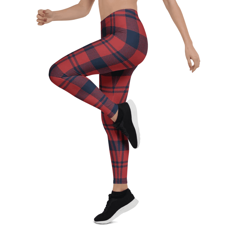 Plaid Fusion All-Over Leggings product image (4)