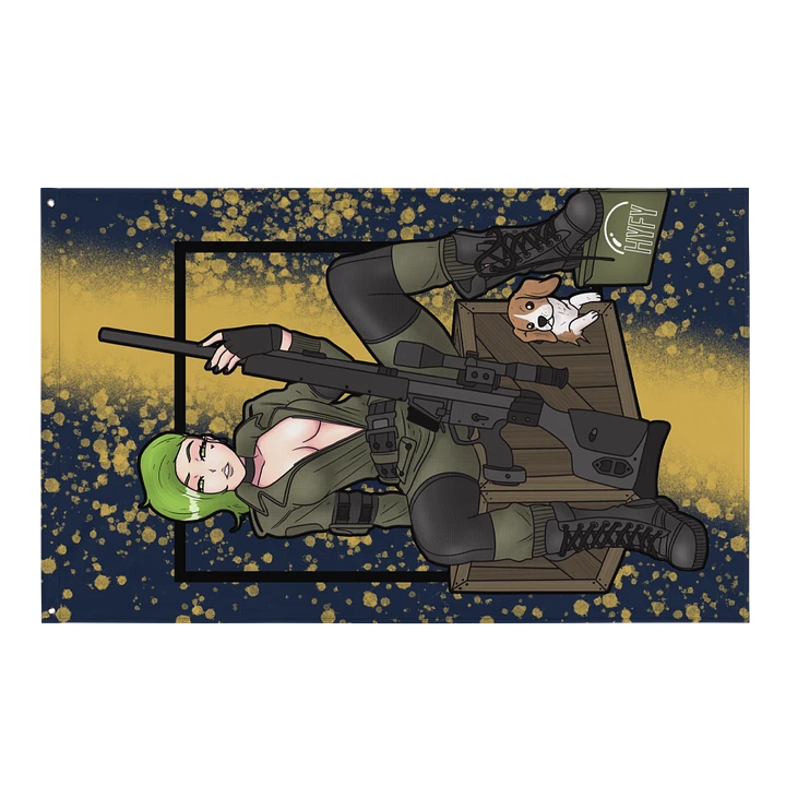 Sniper Pickle Chan Flag product image (1)