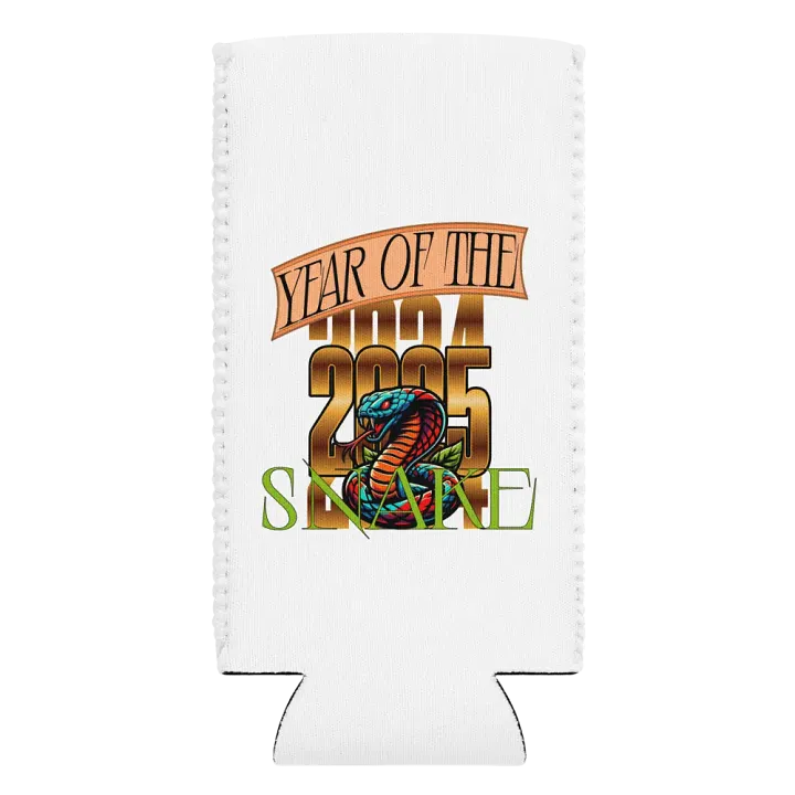 Year Of The Snake 2025 Vibrant Coozie product image (2)